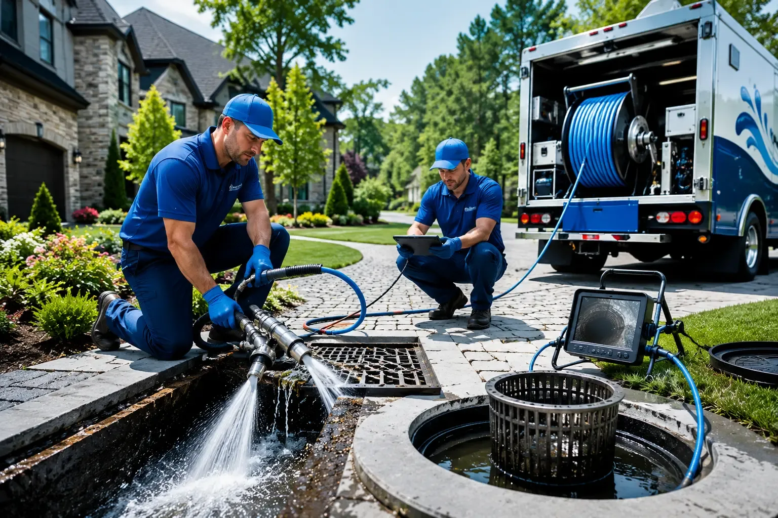 Local outdoor drain cleaning professionals in Nottoway, VA